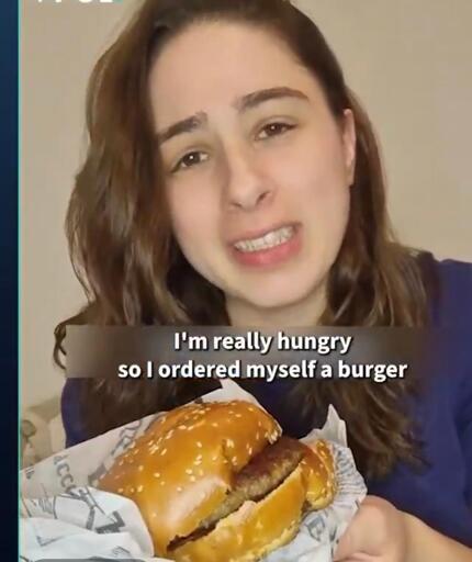 timtoker from Israel making fun of starving Palestinians.